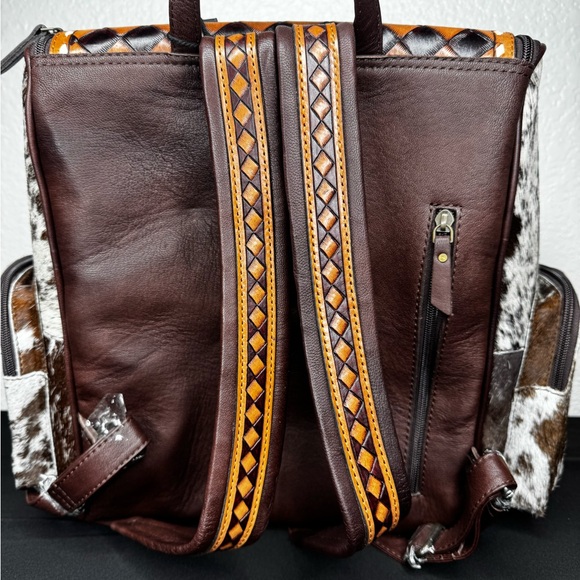 braided leather backpack Woven Italian for Women Leather Italiano 10 / (W) x (H) x (D) Metric Salvatore Sorrentino Canestrello Backpack |